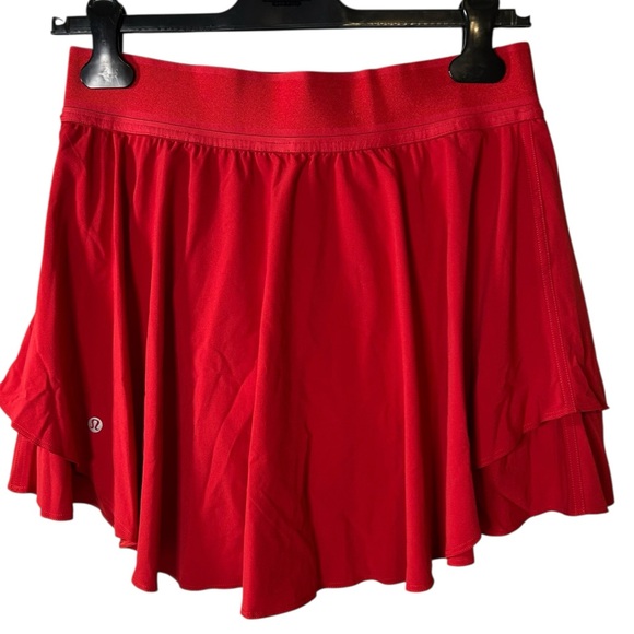 LULULEMON | Court Rival High Rise Skirt - Dark Red - Sz 8 - Picture 7 of 13